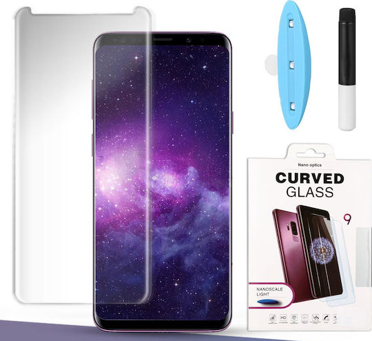 UV Full Face Tempered Glass (Galaxy S10)