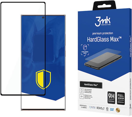 3MK Hard Glass Max Закалено стъкло за цялото лице (Galaxy Note 20 Ultra)