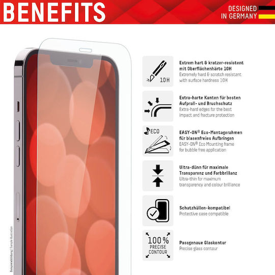 Displex Gehärtetes Glas (iPhone SE 2022 / 2020 / 8 / 7)