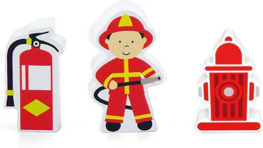 Viga Set Of Figures - Straz Pozarna - Accessories For Queue