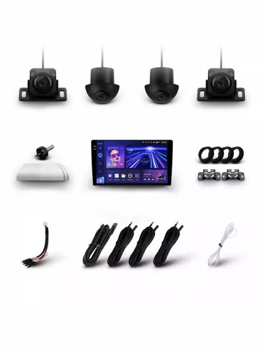 Teyes Cc3 2k 360° Car Navigation 6+128gb 10.36" Qled Octa-core 1.8ghz Android 4g Bluetooth 5.1 Dsp