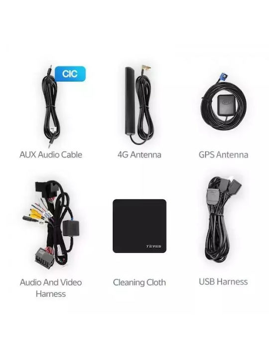 Sistem de Navigație Auto Teyes Lux One pentru BMW Seria 5 F11 2009-2013 Cic 6+128GB 12.3” IPS Octa-core 2.0 GHz Android 4G DSP Bluetooth 5.1