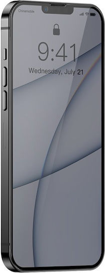 Baseus Anti Spy 0.23mm Full Face Tempered Glass 2pcs Black (iPhone 14 Plus / 13 Pro Max) SGQP020501