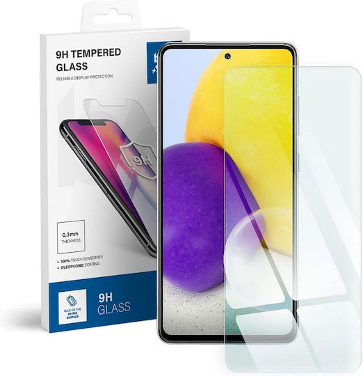 Blue Star 9H Gehärtetes Glas (Galaxy A72)