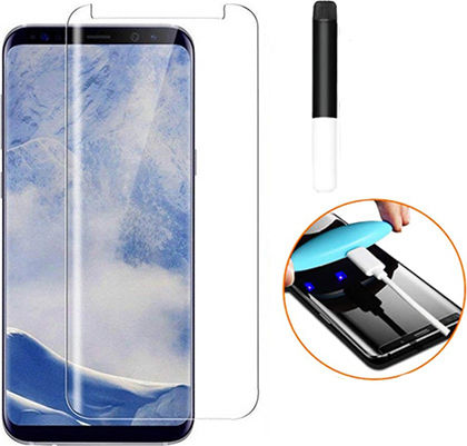 Liquid Glass UV Case Friendly Tempered Glass (Galaxy S8+)