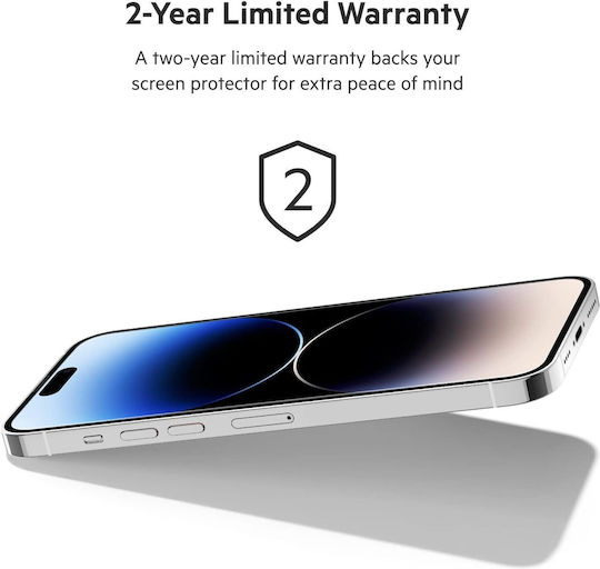 Belkin Screenforce Treated Tempered Glass (iPhone 14 Pro)
