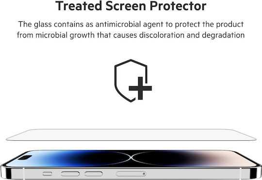 Belkin Screenforce Treated Tempered Glass (iPhone 14 Pro)