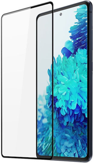 5D Ceramic Пълно лепило Закалено стъкло за цялото лице Черен (Galaxy S20 FE)