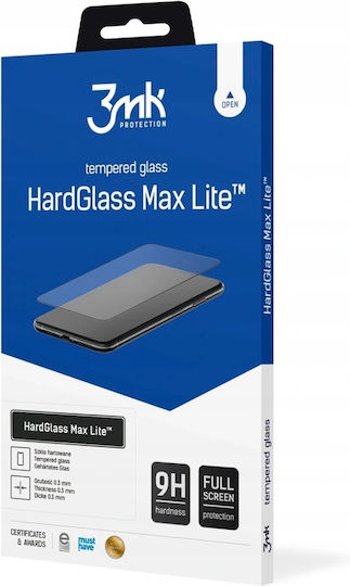 3MK HardGlass Max Lite Vollflächig gehärtetes Glas (Realme 8i)