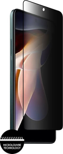 Idol 1991 0.3mm Full Glue Privacy Tempered Glass Μαύρο (Redmi Note 11 Pro)