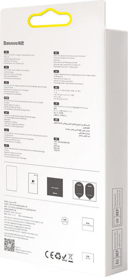 Baseus Porcelain 0.3mm Full Face Tempered Glass 2τμχ Μαύρο (iPhone 17e / 16e / 14 / 13 / 13 Pro)