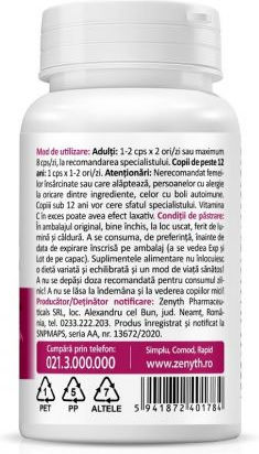 Zenyth Berberină 700mg 30 capace Sambucus
