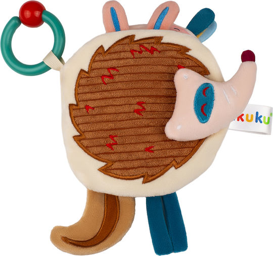 Akuku Fabric Hedgehog Activity Book for Newborns