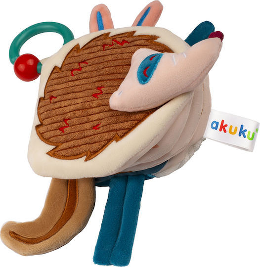 Akuku Fabric Hedgehog Activity Book for Newborns