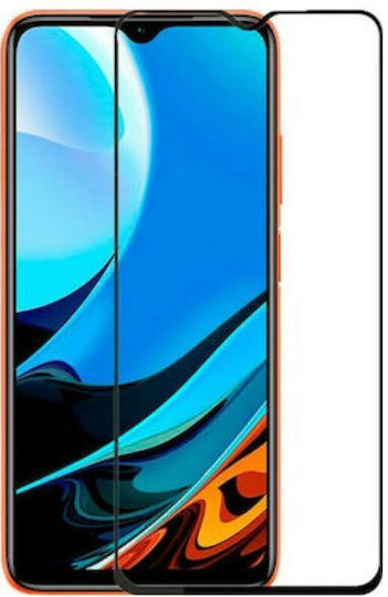 3D 0.3mm Full Glue Full Face Tempered Glass Μαύρο (Redmi Note 9T)