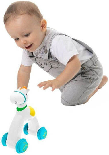 Chicco Συρόμενο Παιχνίδι Push & Go Horse με Ήχους για 12+ Μηνών