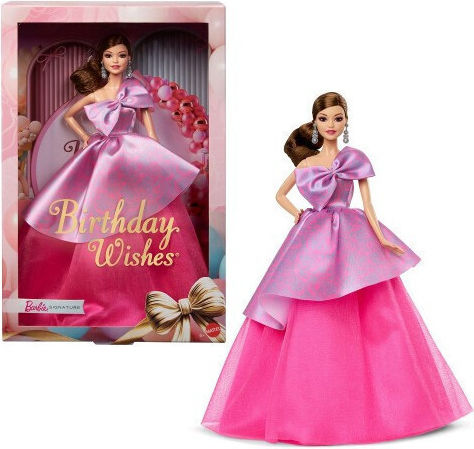 Barbie Signature Birthday Wishes Συλλεκτική Κούκλα για 3+ Ετών