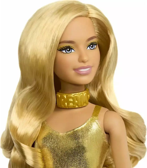Barbie Fashionistas Doll Fashionistas 222, with Gold Jumpsuit and Blonde Hair for 3+ years+ Years