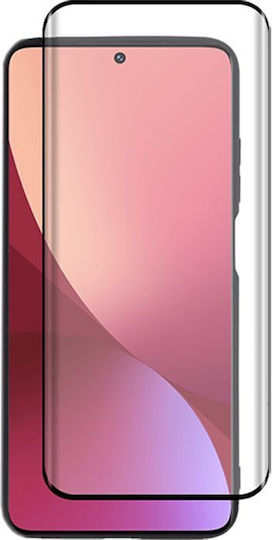 Ceramic 5D Full Face Tempered Glass Black (Xiaomi 12 / 12X)