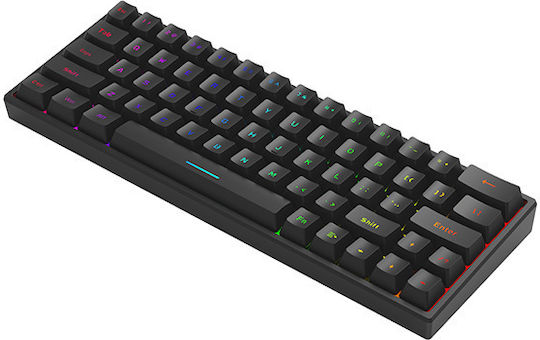 Marvo KG955 Shogo 63 Ασύρματο Gaming Μηχανικό Πληκτρολόγιο 60% με Custom διακόπτες και RGB φωτισμό (Αγγλικό US)