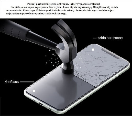 3MK NeoGlass Full Face Tempered Glass (Mi 9 SE)