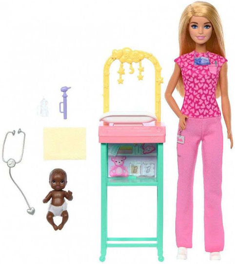 Barbie Set Păpuși Pediatru Pentru 3+ Ani