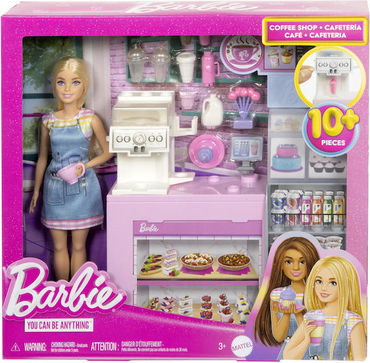 Barbie Coffee Shop Doll For 3+ Years