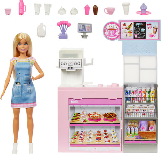 Barbie Coffee Shop Doll For 3+ Years