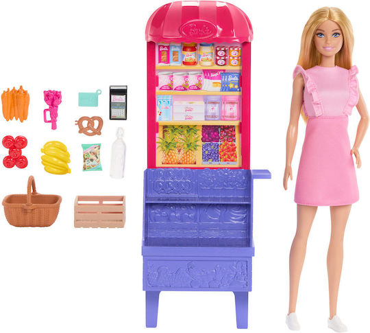 Barbie Malibu Set de păpuși Malibu la Piață pentru 3+ ani+ Ani (Diverse modele) 1 buc