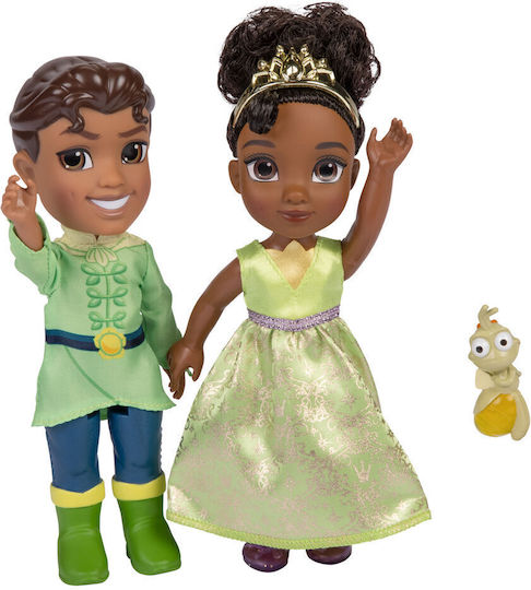 Jakks Pacific Frog Tiana & Naveen Puppe 15cm.