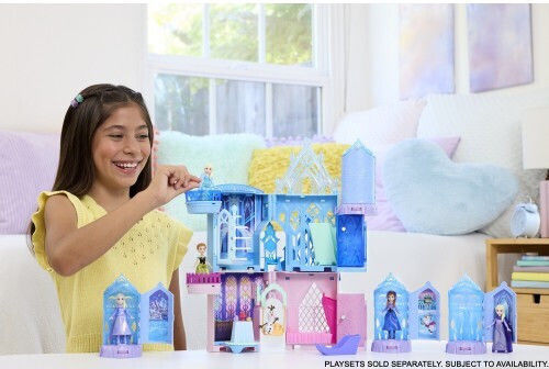 Mattel Frozen Ice Castle Spin Surprise Mini Doll Puppe für 3+ Jahre alt+ Jahre (Verschiedene Designs/Sortimente von Designs) 1 Stk