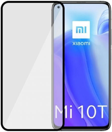 ObaStyle 3D Закалено стъкло за цялото лице Черен (Mi 10T / Mi 10T Pro - Ми 10Т / Ми 10Т Про)