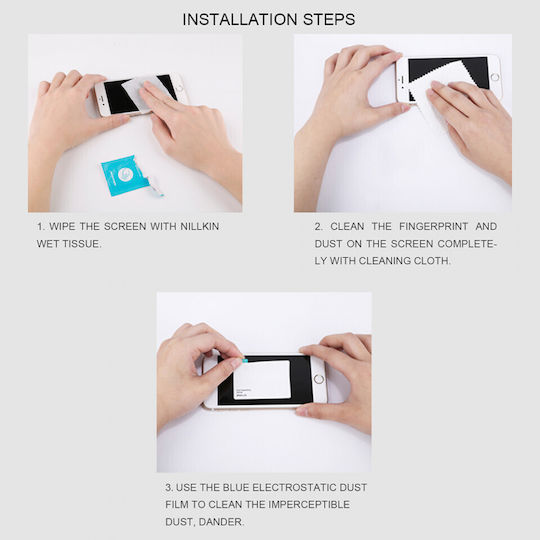 Nillkin CP+ Pro 2.5D Vollflächig gehärtetes Glas Schwarz (Redmi 10C) 57983109899