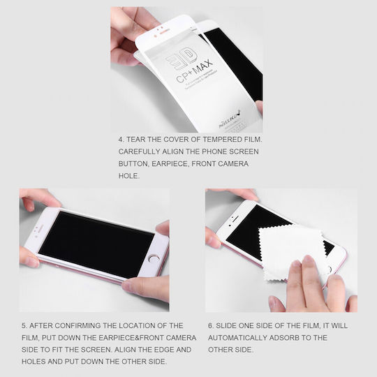 Nillkin CP+ Pro 2.5D Vollflächig gehärtetes Glas Schwarz (Redmi 10C) 57983109899