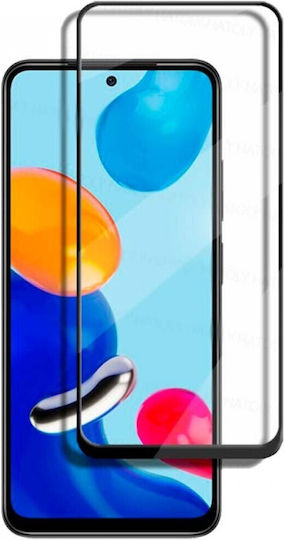 ObaStyle 3D Full Face Tempered Glass Μαύρο (Redmi Note 11/11S)