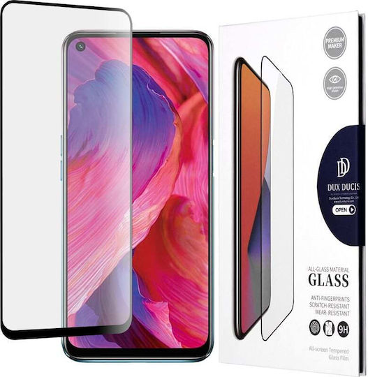 Dux Ducis Case Friendly 9D Full Face Tempered Glass 10pcs Black (OnePlus Nord N200 5G)