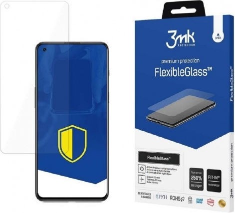 3MK FlexibleGlass Ceramic Antibacterial Tempered Glass (One Plus Nord 2 T)