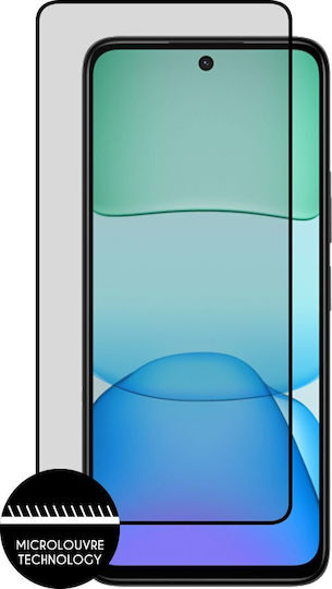 Idol 1991 0.25mm Adeziv complet Privacy Tempered Glass Negru (Redmi 13)