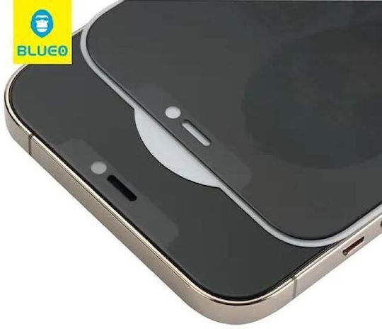 Blueo Mr.monkey Strong 5D Privacy Ματ Tempered Glass (iPhone 17 / 17 Pro / 16 Pro)