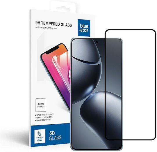 5D Full Glue Tempered Glass Μαύρο (Xiaomi 14T / 14T Pro)