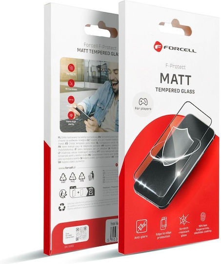 Matte Tempered Glass Black (iPhone 15 Pro Max)