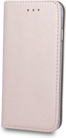 Book Δερματίνης Ροζ Χρυσό (Huawei Y7 2018/Y7 Prime 2018)