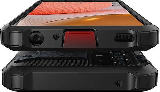 Hurtel Umschlag Rückseite Silikon / Kunststoff Schwarz (Samsung Galaxy A36)