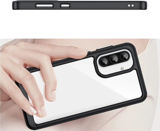 Hurtel Back Cover Σιλικόνης / Πλαστικό Μαύρο (Samsung Galaxy A56, Outer Space Case)
