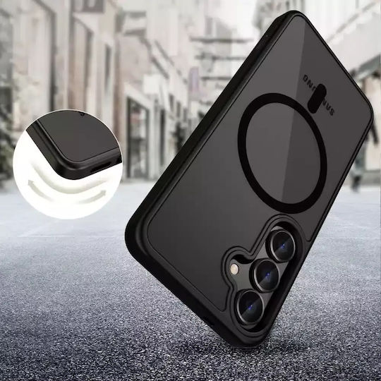 Tech-Protect Magmat Задна корица Пластмаса / Силикон Черен (Samsung Galaxy A36 5G)