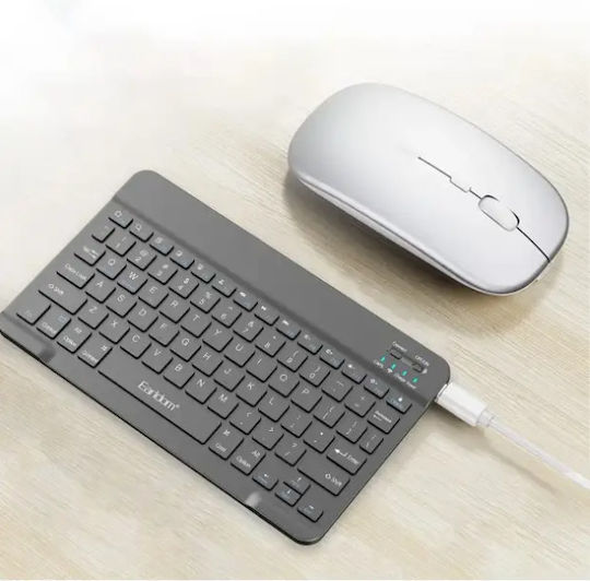 Earldom ET-KB6 Fără fir Bluetooth Doar tastatura pentru Tabletă Engleză US