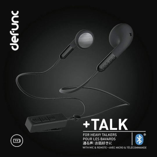 Defunc Talk+ Earbud Bluetooth Handsfree Ακουστικά Μαύρα