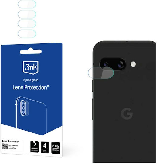 3MK Lens Protection Протектор за камера Закалено стъкло Transparent за Google Pixel 9a
