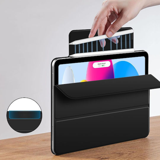 Tech-Protect Smartcase Флип капак Черен (iPad 10.9" (2022), iPad 11" (2025))