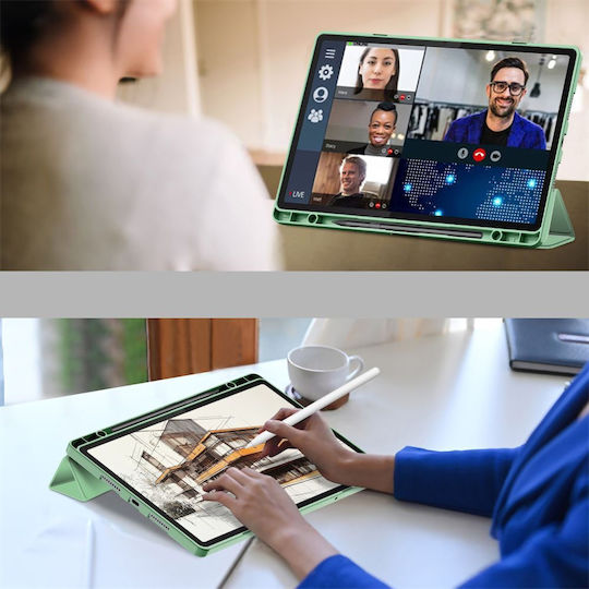 Tech-Protect Sc Pen Flip Cover Πράσινη (Lenovo Idea Tab Pro / Pro MT 12.7 TB-373)